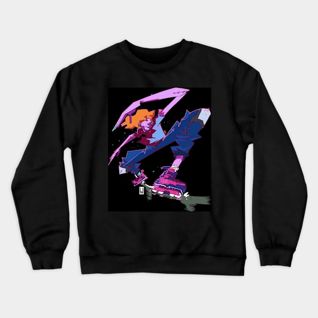 Sweaty Crewneck Sweatshirt by LouieJoyce